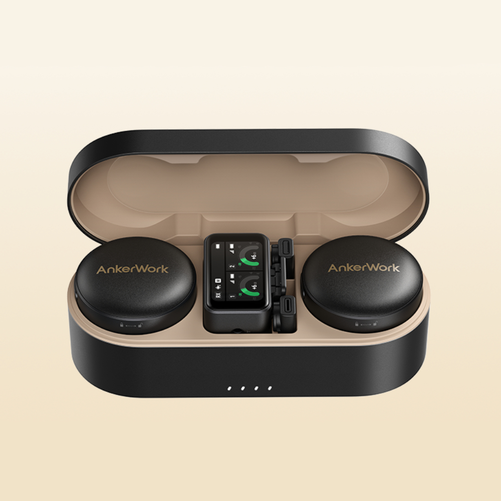 Умный микрофон-петличка с шупомодавлением. AnkerWork M650